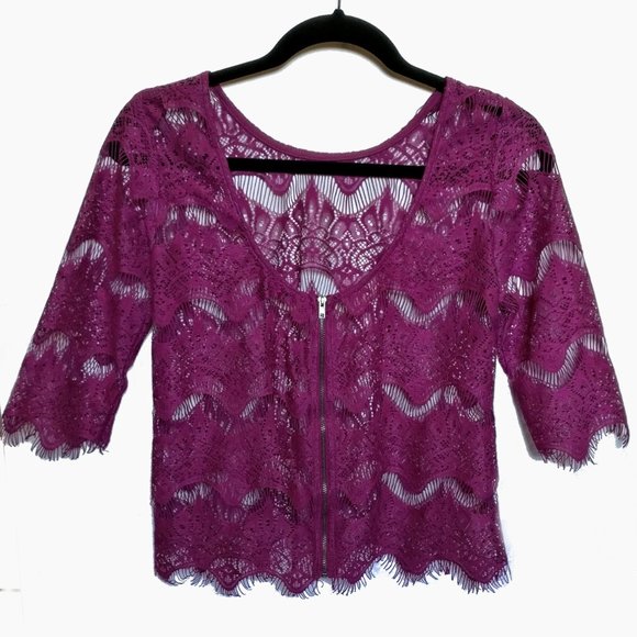 Material Girl Lace Top - Picture 2 of 7